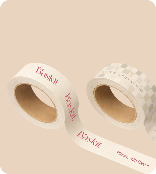 Baskit Floral Identity Visual Consistency visual